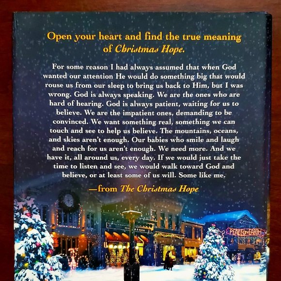 The Christmas Hope by Donna VanLiere Hardcover Book - 2005 Fiction Religious - Picture 3 of 7